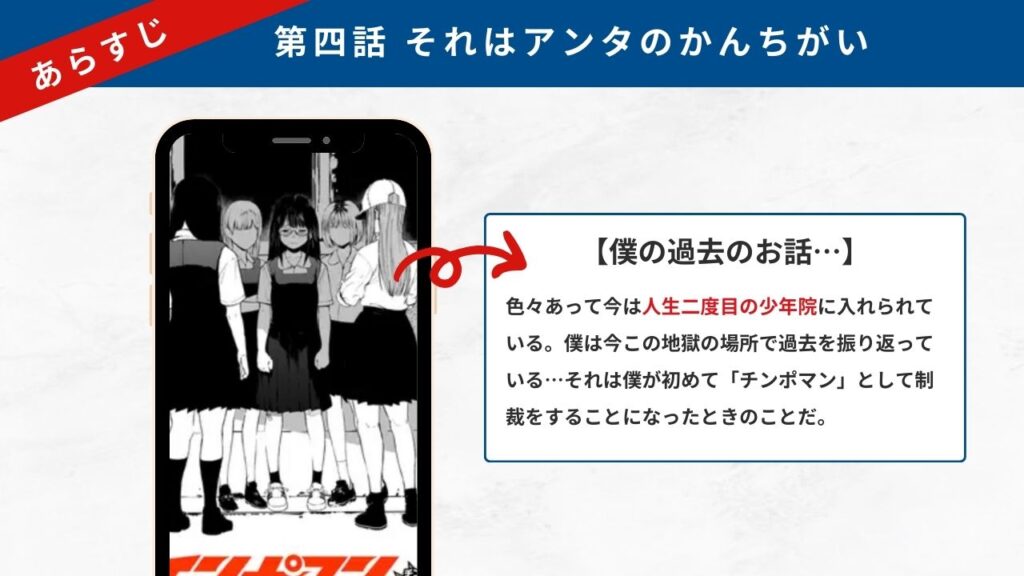 チンポマン四話 あらすじ