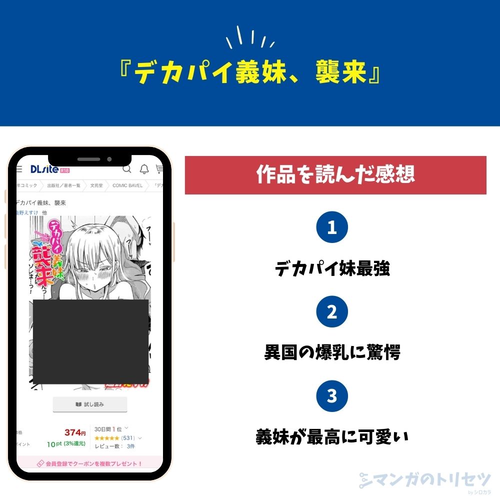 デカパイ義妹、襲来 感想