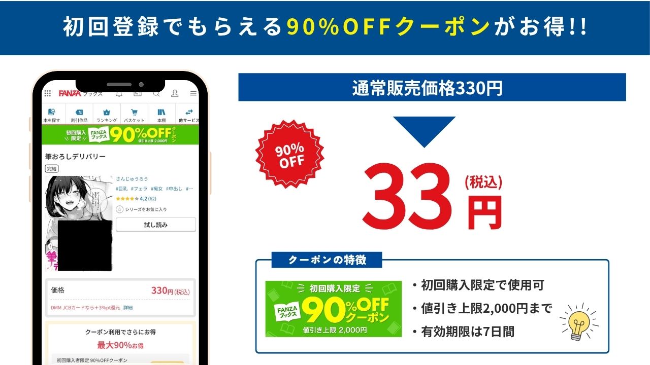 筆おろしデリバリー　FANZAブックス