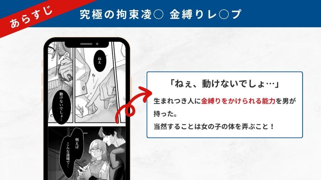 究極の拘束凌○ 金縛りレ○プ あらすじ