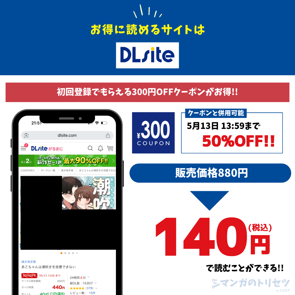 あこちゃんは潮吹きを我慢できない DLsite