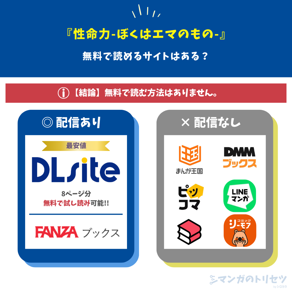 性命力-ぼくはエマのもの-の配信状況まとめ