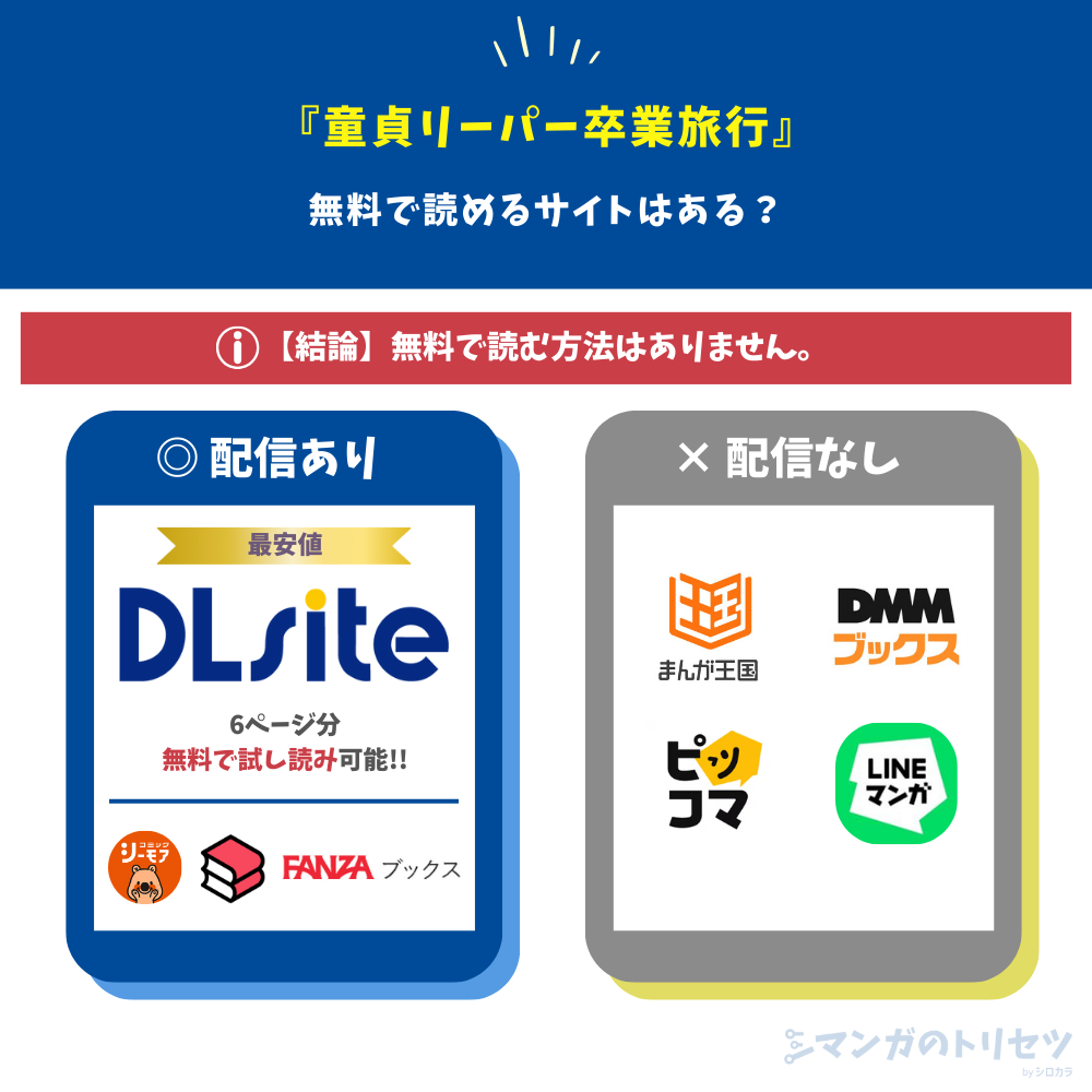 童貞リーパー卒業旅行 配信状況一覧