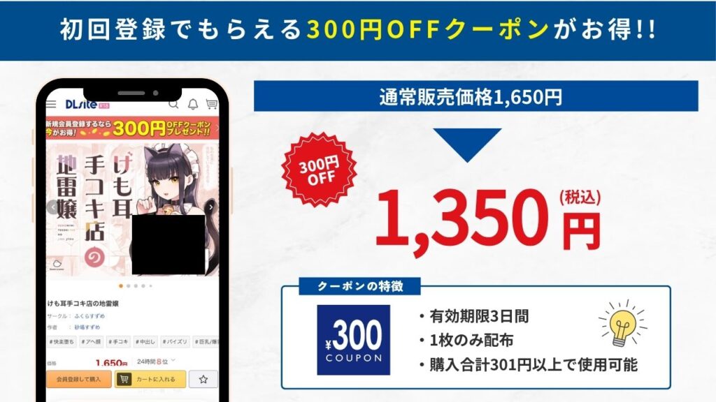 けも耳手コキ店の地雷嬢 DLsite