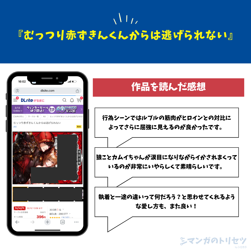 むっつり赤ずきんくんからは逃げられない 感想