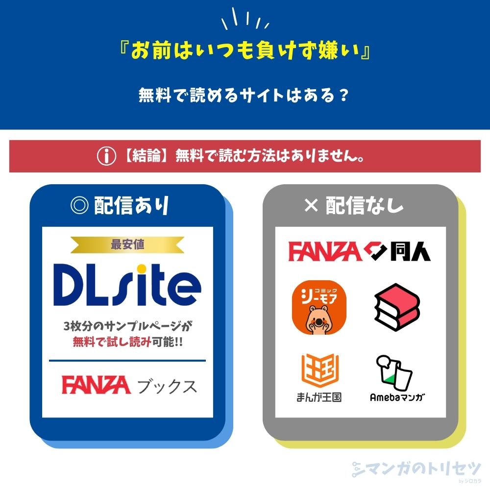 お前はいつも負けず嫌い 無料