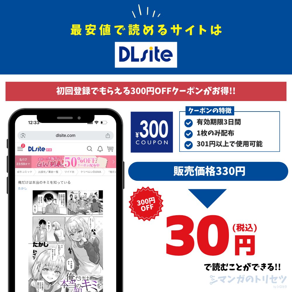俺だけは本当のキミを知っている DLsite