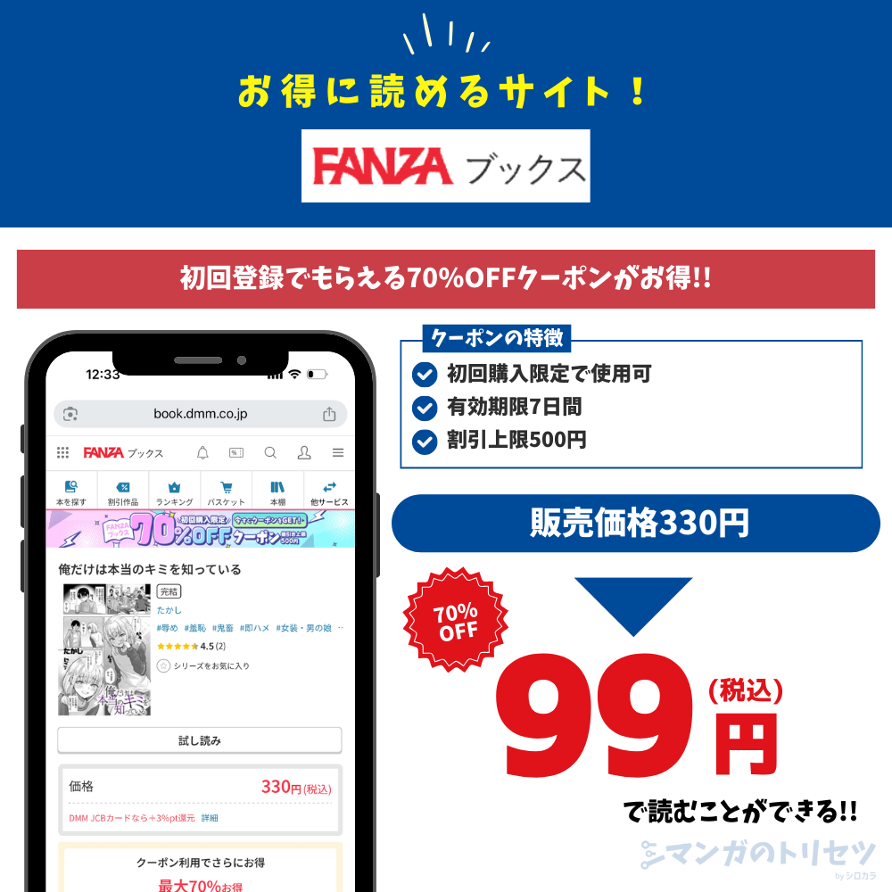 俺だけは本当のキミを知っている FANZAブックス
