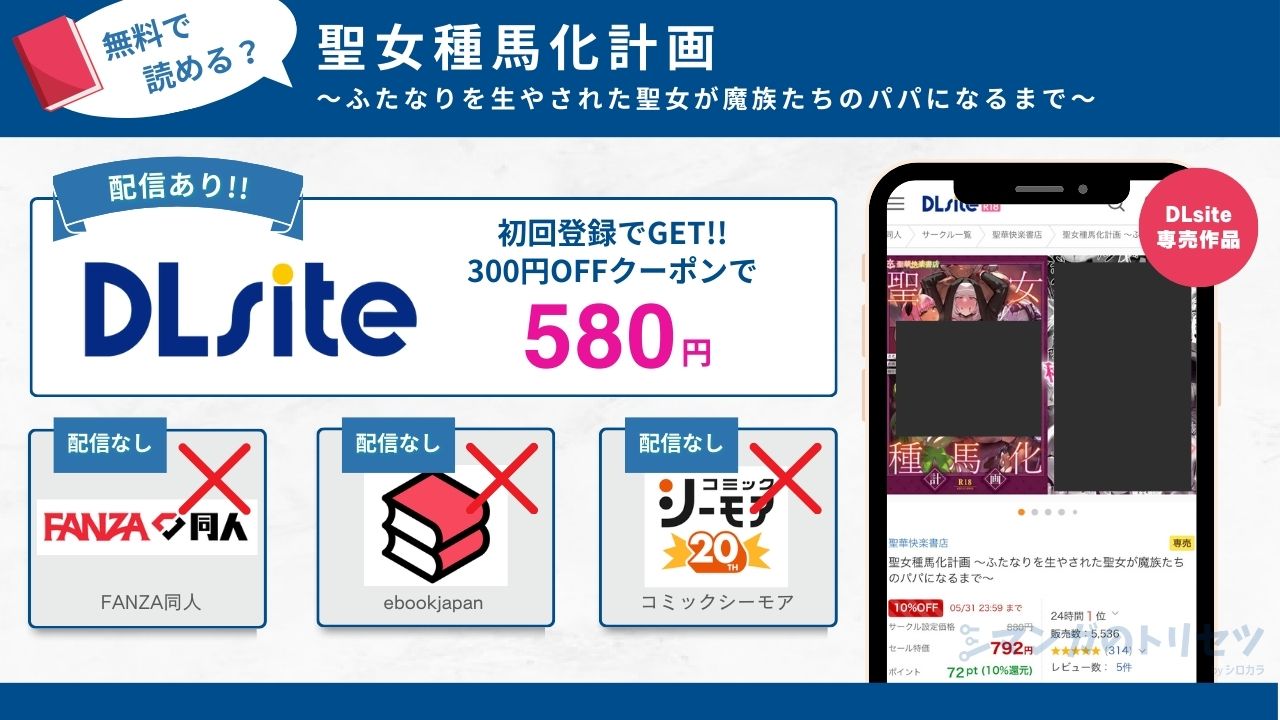 聖女種馬化計画 ～ふたなりを生やされた聖女が魔族たちのパパになるまで～