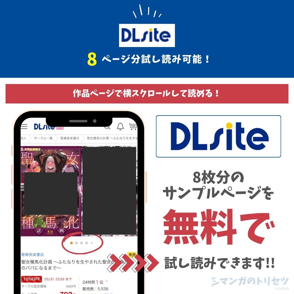 聖女種馬化計画 ~ふたなりを生やされた聖女が魔族たちのパパになるまで~ 試し読み