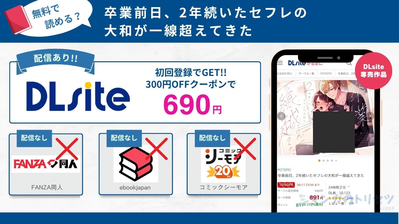 卒業前日、2年続いたセフレの大和が一線超えてきた