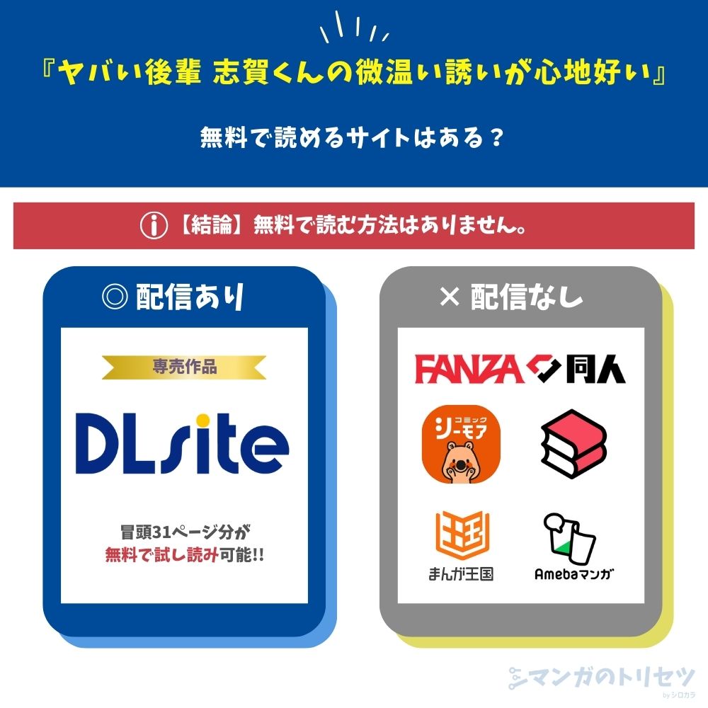 ヤバい後輩 志賀くんの微温い誘いが心地好い 無料