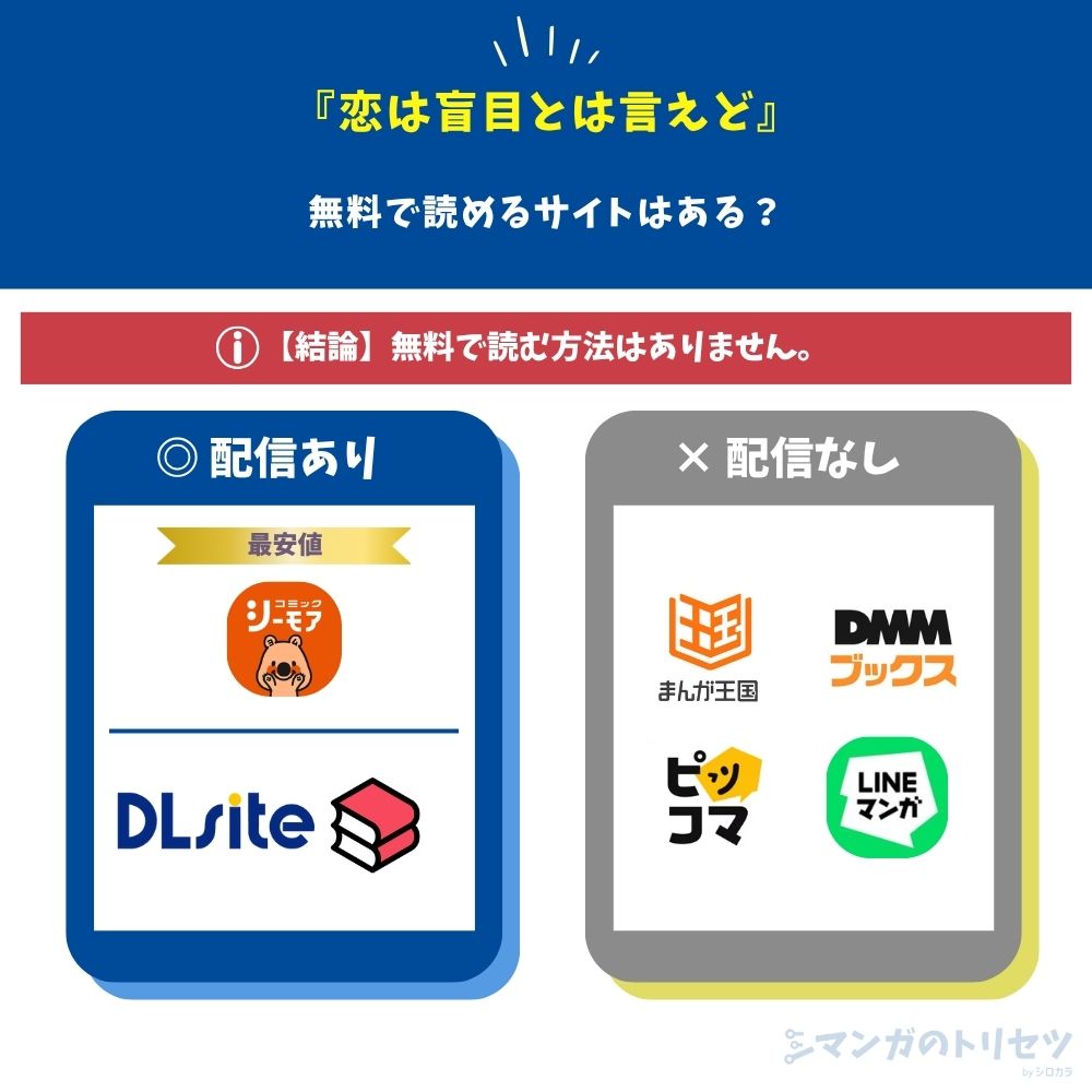 恋は盲目とは言えど 無料
