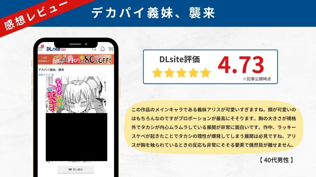 デカパイ義妹、襲来　感想