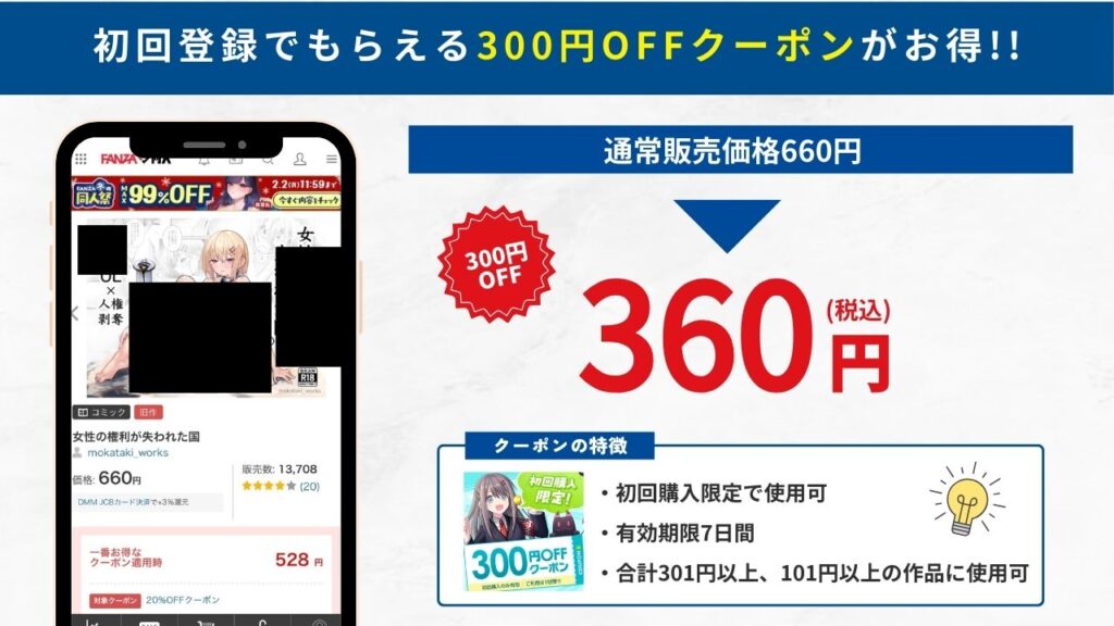 女性の権利が失われた国 FANZA同人