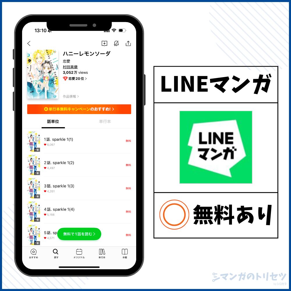 ハニーレモンソーダ LINEマンガ