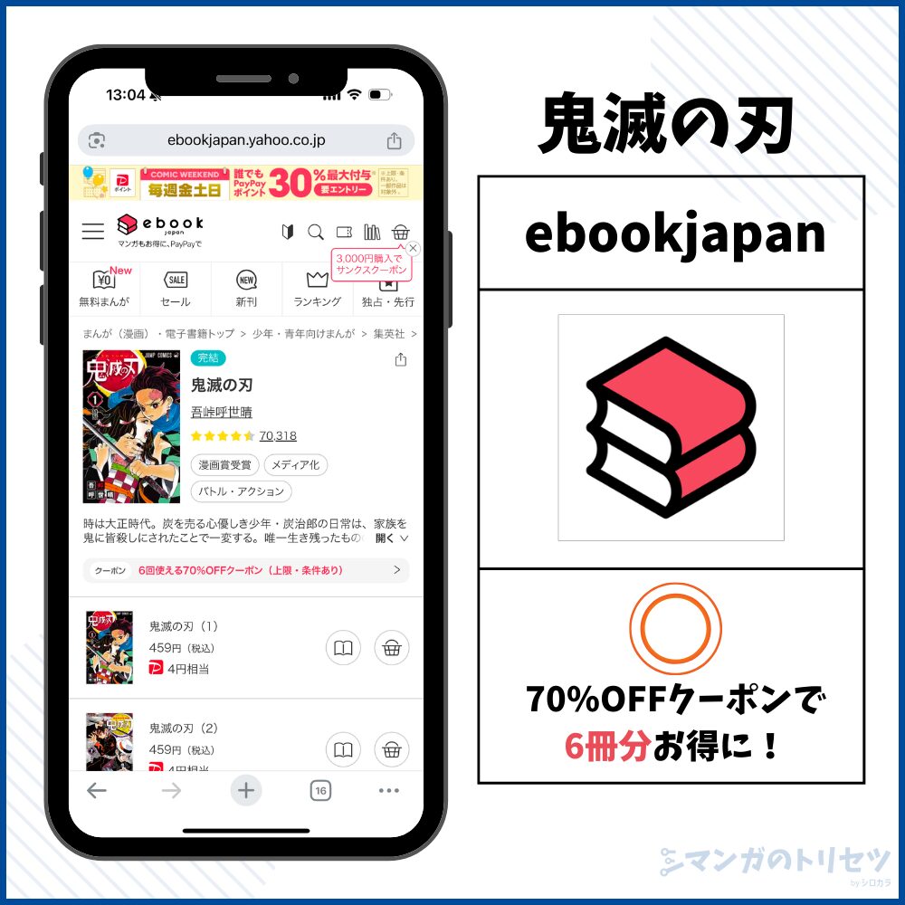 鬼滅の刃 ebookjapan