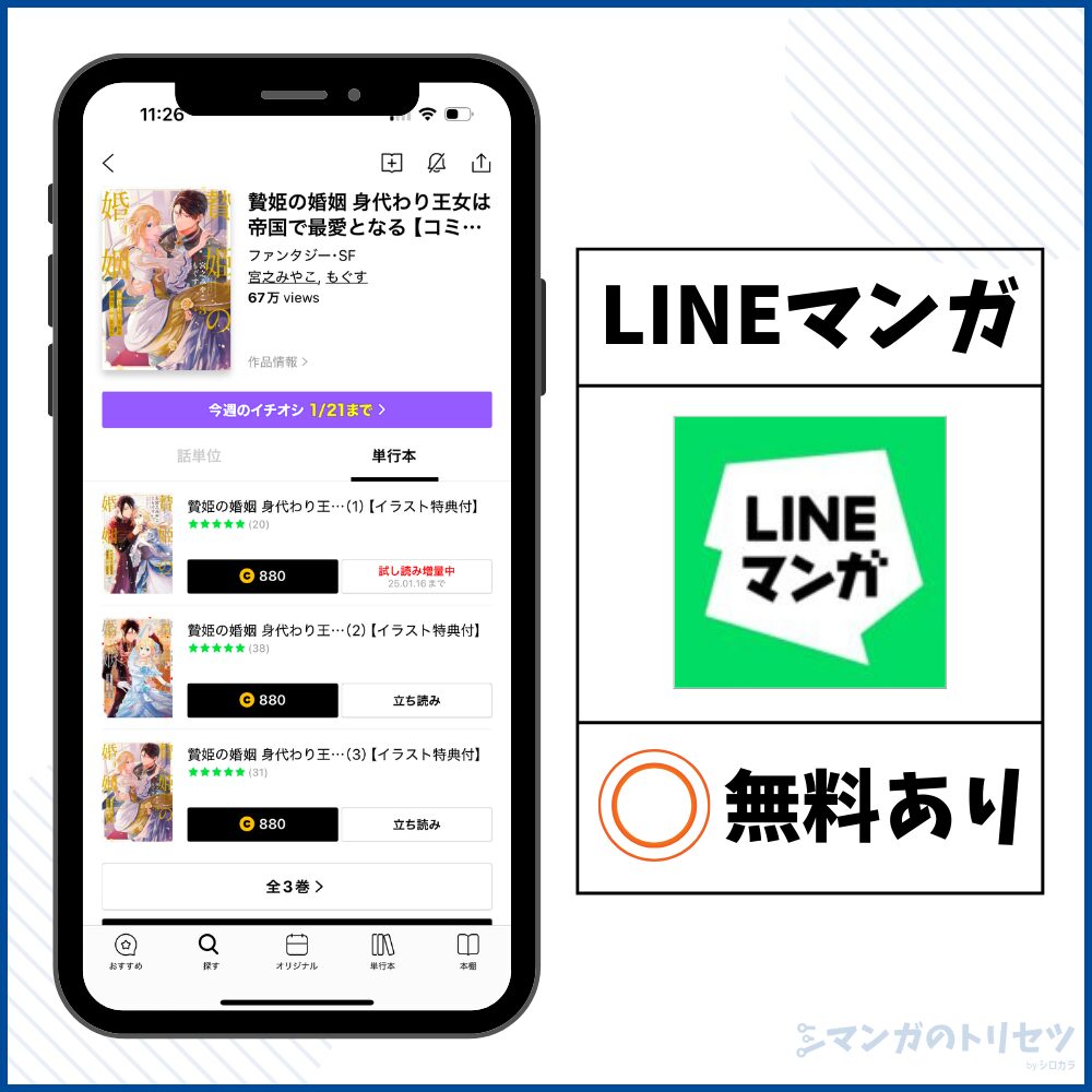 贄姫の婚姻 身代わり王女は帝国で最愛となる LINEマンガ