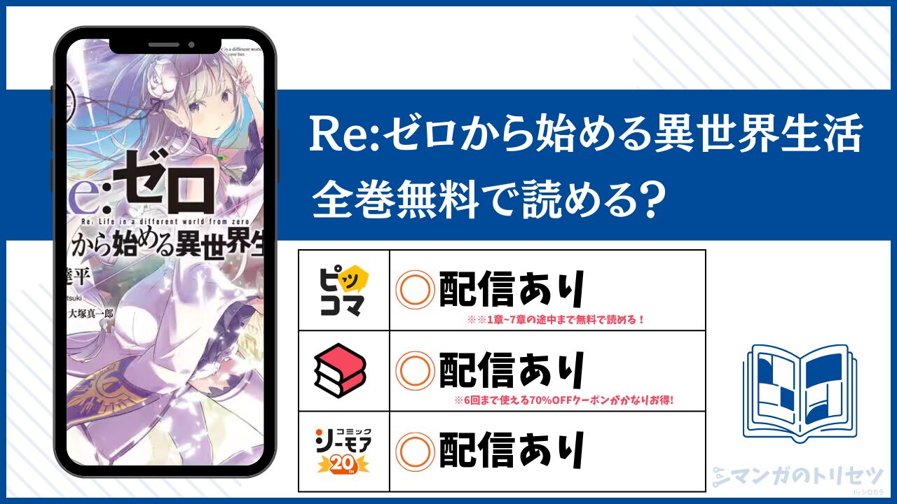 Re:ゼロから始める異世界生活 全巻無料